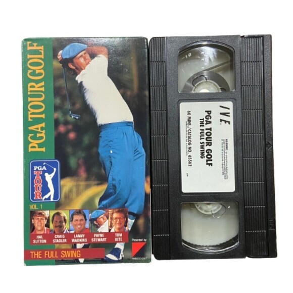 PGA Tour Golf 1988 The Full Swing Tutorial Tips Instructional Video 60 Minutes - Picture 1 of 6